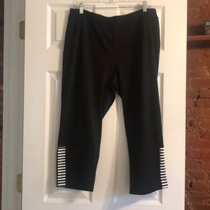 Chico’s Zenergy Black Casual/Work-out Pants Size 2